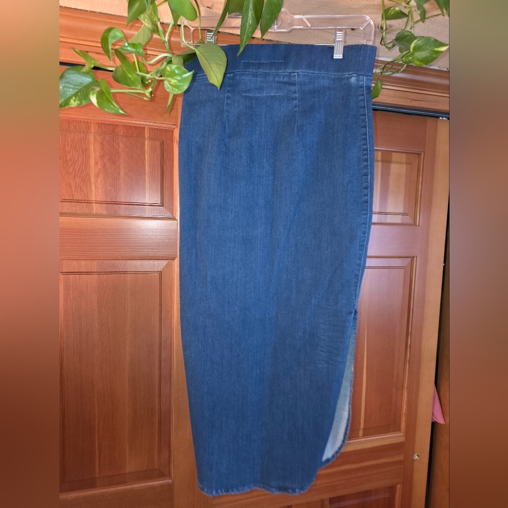 Frank & Eileen Donegal Unforgettable Skirt Wash Blue Women's Size 2 - Picture 3 of 9
